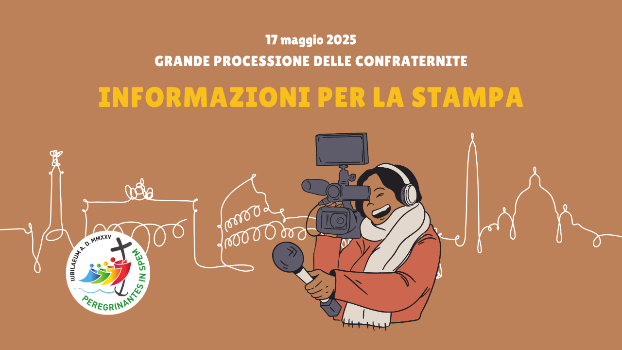 Information for journalists and media representatives ahead of the Procession of the Confraternities